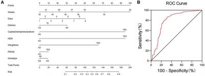 Developing and evaluating a predictive model for neonatal hyperbilirubinemia based on UGT1A1 gene polymorphism and clinical risk factors